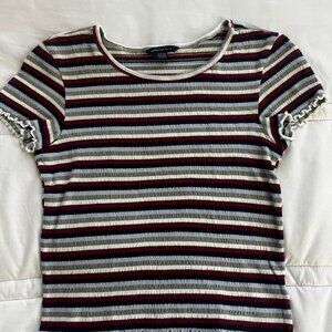 American Eagle Outfitters Women's Multi Crop-top